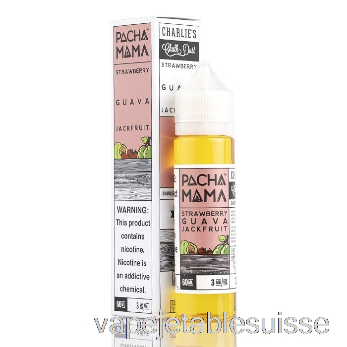 Vape Suisse Fraise Goyave Jacquier - Pachamama - 60ml 0mg